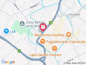 Magyaróvár kiváltságos mezővárossá emelésének 625. évfordulójára Mosonmagyaróvár a térképen