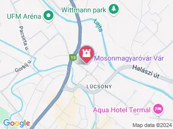 A második világháborúban hősi halált halt honvédek emlékműve Mosonmagyaróvár a térképen