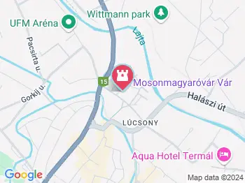 Mosonmagyaróvári Vár Mosonmagyaróvár a térképen