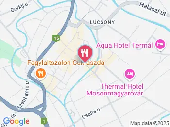 Óvárosi Kávéház & Étterem Mosonmagyaróvár a térképen