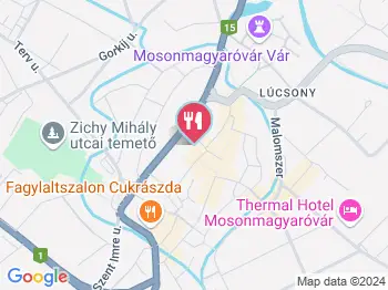 Pékség Mosonmagyaróvár a térképen