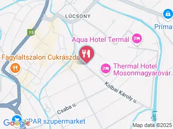 Simbad Hotel Restaurant & Bar Mosonmagyaróvár a térképen