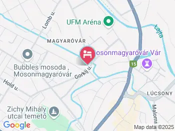 Suri Bau Apartman Mosonmagyaróvár a térképen