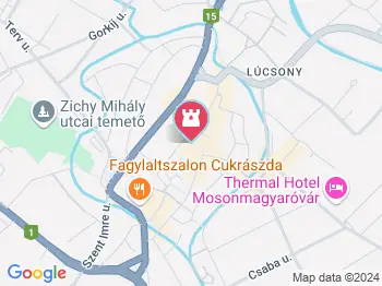 Szent László Mosonmagyaróvár a térképen