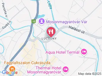 Várkert Kávézó Mosonmagyaróvár a térképen