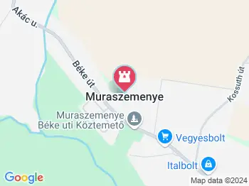 Hármashatár Muraszemenye a térképen