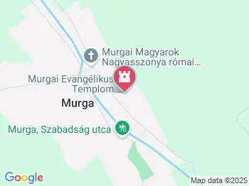 Murgai Evangélikus Templom Murga a térképen