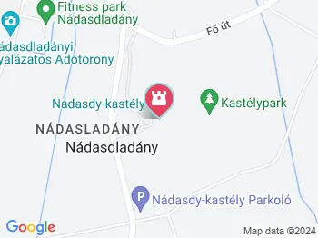 Nádasdy-kastély Nádasdladány a térképen