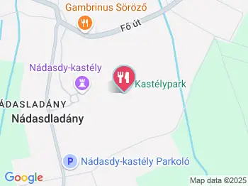 Nádasdy Kávézó Nádasdladány a térképen