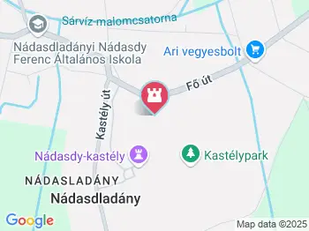 Szent Ilona Római katolikus templom Nádasdladány a térképen