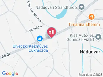 Bázis Büfé Nádudvar a térképen