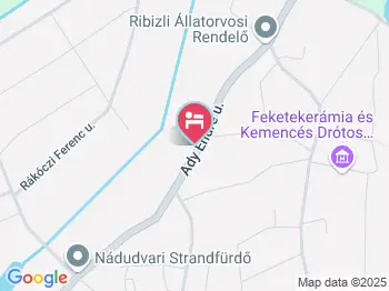 Eszterlánc Szállás Nádudvar a térképen