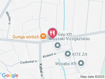 Fincsi Pékség Nádudvar a térképen