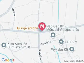 Guriga Söröző Nádudvar a térképen