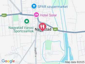 Wellness Hotel Viktória étterme Nagyatád a térképen