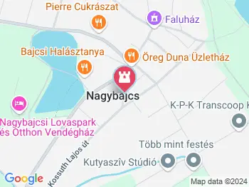 Szent György templom Nagybajcs a térképen