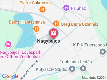 Világháborús emlékmű Nagybajcs a térképen