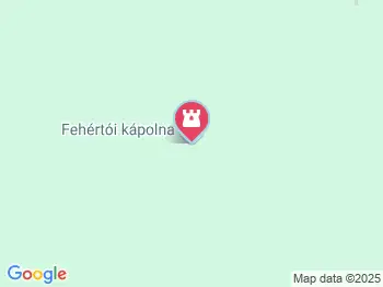 Fehértói kápolna Nagybajom a térképen