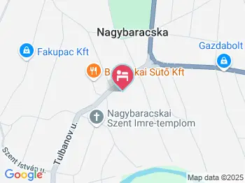 Horgász Lak Vendégház Nagybaracska a térképen