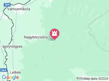 Duna-Ipoly Nemzeti Park - Börzsöny Nagybörzsöny a térképen