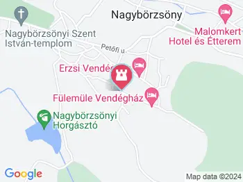 Szent Miklós-templom Nagybörzsöny a térképen