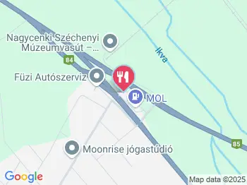 Csikós Csárda Nagycenk a térképen