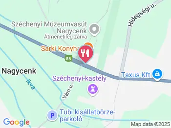Hársfa Falatozó Nagycenk a térképen