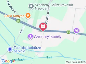 Széchenyi-kastély Nagycenk a térképen