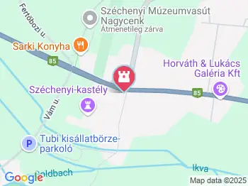 Széchenyi Múzeumvasút és Kisvasúti Szabadtéri Állandó Járműkiállítás Nagycenk Nagycenk a térképen