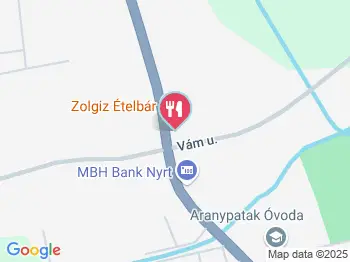 Zolgiz Ételbár Nagycenk a térképen
