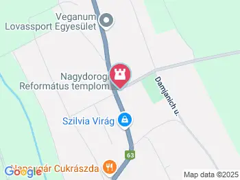 Nagydorogi Református templom Nagydorog a térképen