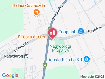 Piroska Étterem Nagydorog a térképen