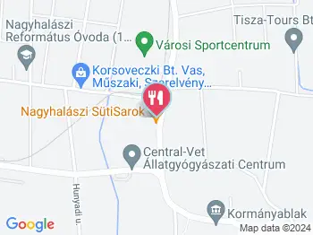 Öreg Motoros Söröző & Fagyizó Nagyhalász a térképen