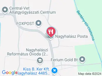 Ram Pékség Nagyhalász a térképen