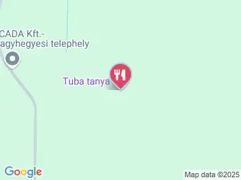 Tuba Tanya Nagyhegyes a térképen