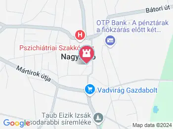 Ámos Imre Képtár Nagykálló a térképen