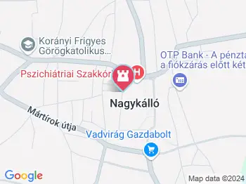 Cselgáncsmúzeum Nagykálló a térképen