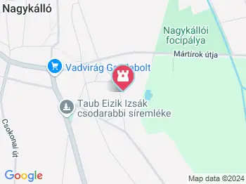 Kállói Végvár emlékmű Nagykálló a térképen