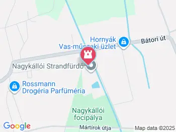 Nap Strand Nagykálló Nagykálló a térképen