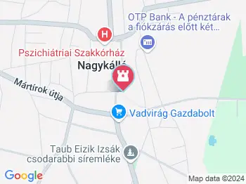 Tanoda - Iskolatörténeti Gyűjtemény Nagykálló a térképen