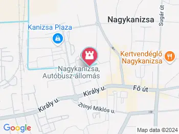 20. honvéd gyalogezred emlékműve Nagykanizsa a térképen