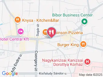 Bankpalota Étterem Nagykanizsa a térképen