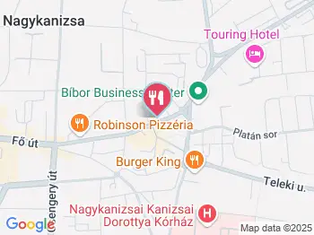 Baur Söröző Nagykanizsa a térképen
