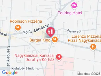 Bodza Fagyizó Nagykanizsa a térképen