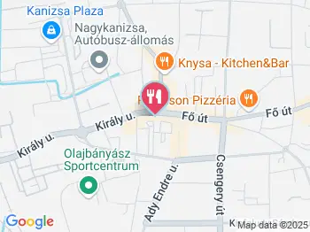 Centrum Burger Nagykanizsa a térképen