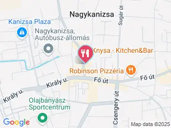 Dödölle Kisvendéglő Nagykanizsa a térképen