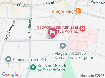 Galéria Panzió Nagykanizsa Nagykanizsa a térképen