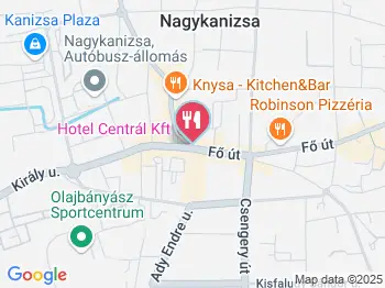 Gerő Cukrászda Nagykanizsa a térképen