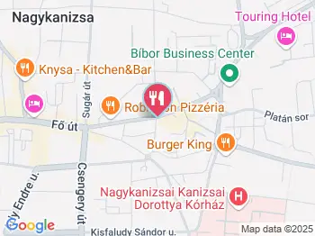 István Hotel Étterme Nagykanizsa a térképen