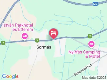 István Hotel Nagykanizsa a térképen